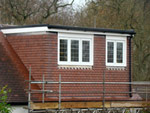 Flat roof rear dormer