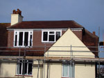 Dormer with pinched table top